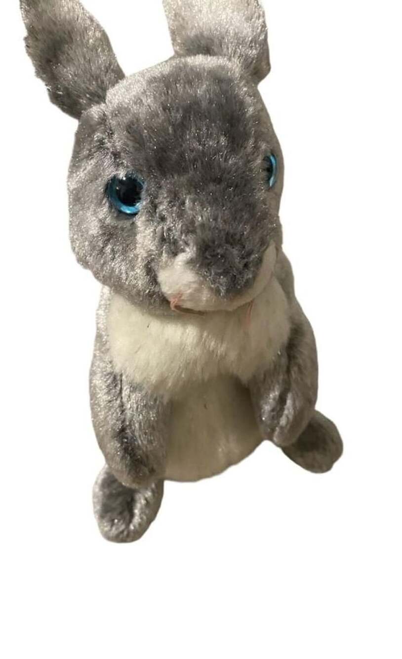Ty Beanie Baby Hopper The Rabbit Bunny Plush Toy New